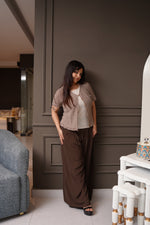 Earthy Elegance: Textured Knit Cardigan