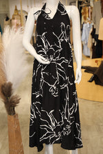 Nova Abstract Dress – Monochrome