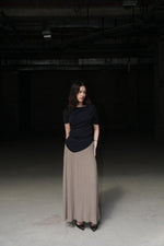 Seraphina Asymmetric Draped Top