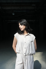 Aria Minimalist Linen Co-Ord Set