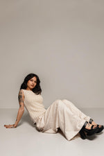 Drawstring Wide-Leg Lounge Trousers
