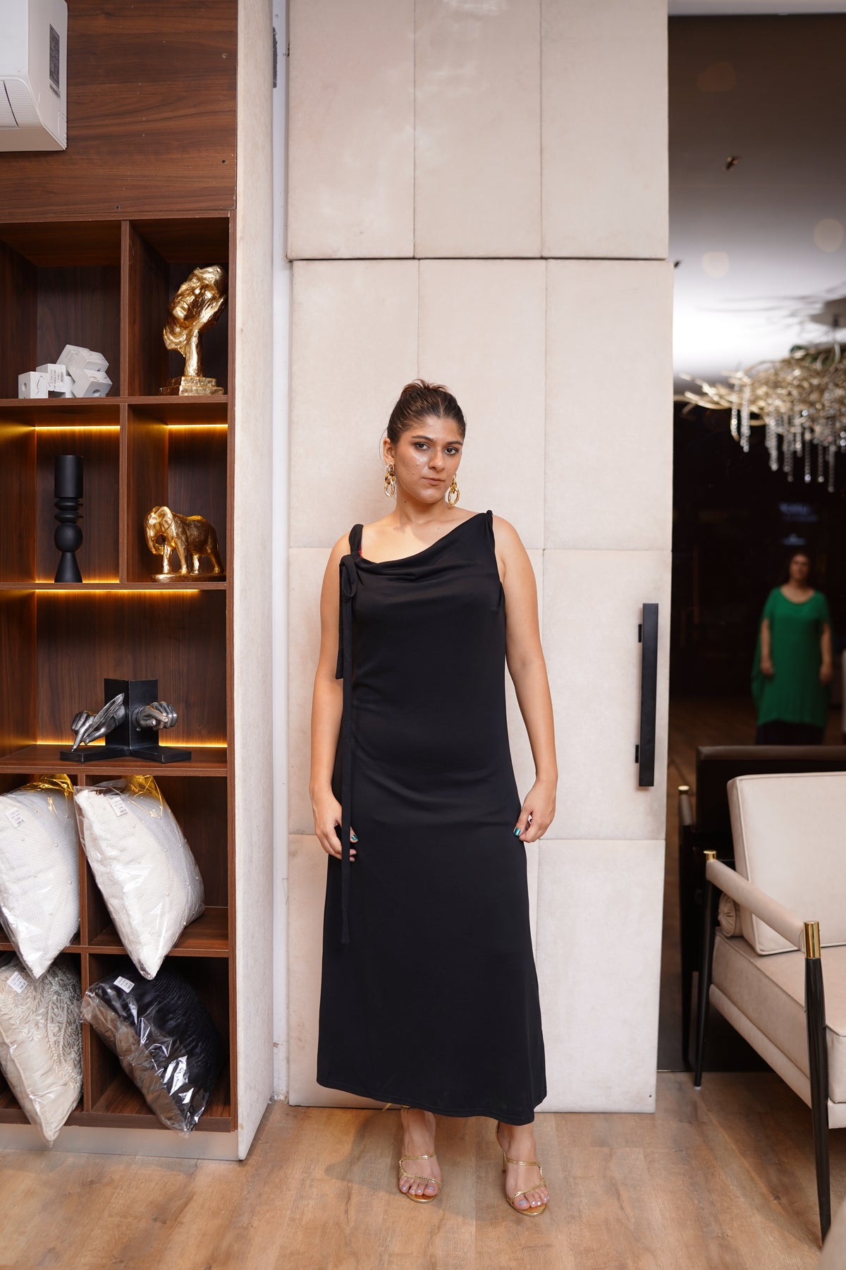 Classic Elegance: Black Dress