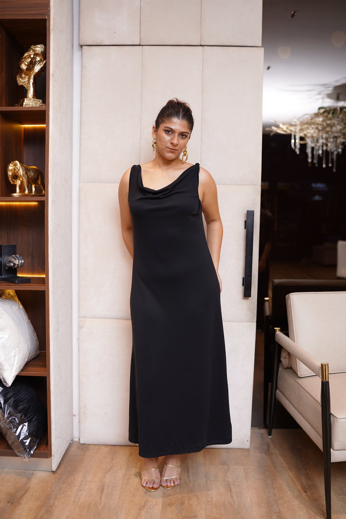 Classic Elegance: Black Dress