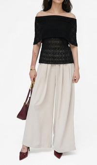 The Bardot Crochet Harmony Co-Ord Set