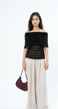 The Bardot Crochet Harmony Co-Ord Set