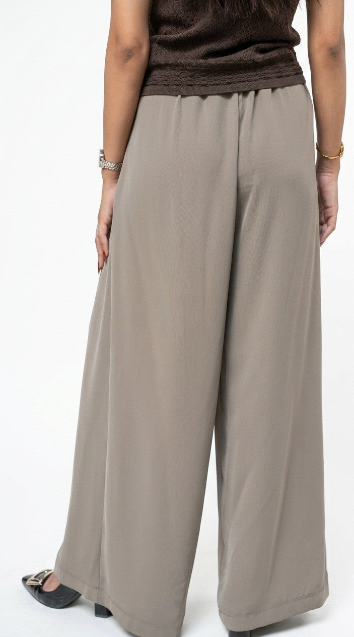 Sienna Pointelle Knit Polo & Flowy Maxi Skirt Set