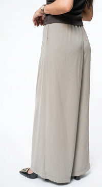 Sienna Pointelle Knit Polo & Flowy Maxi Skirt Set