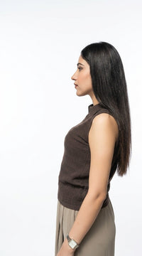 Sienna Pointelle Knit Polo & Flowy Maxi Skirt Set