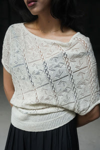 Off-the-Shoulder Crochet Top