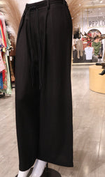 Drawstring Wide-Leg Lounge Trousers