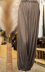 Women's Black Balloon Bottom
