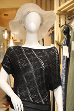 Off-the-Shoulder Crochet Top