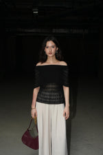 The Bardot Crochet Harmony Tops